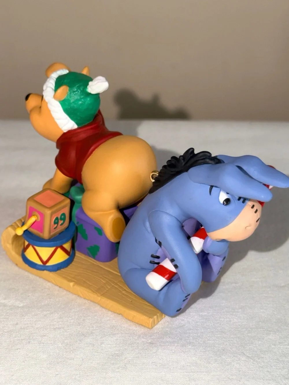 Hallmark Keepsake Presents From Pooh Ornament 1999 Winnie the Pooh Eeyore Disney
